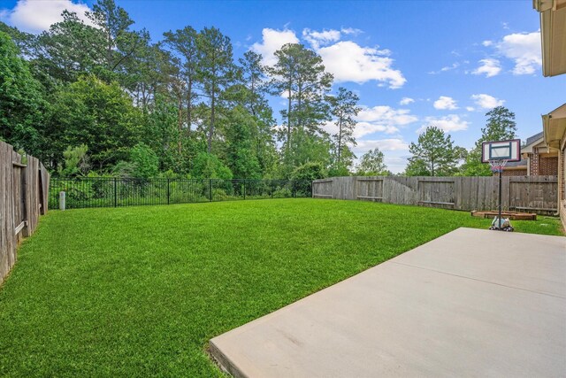 515 Arbor Point Ct, Pinehurst, TX 77362 - view of yard with a patio