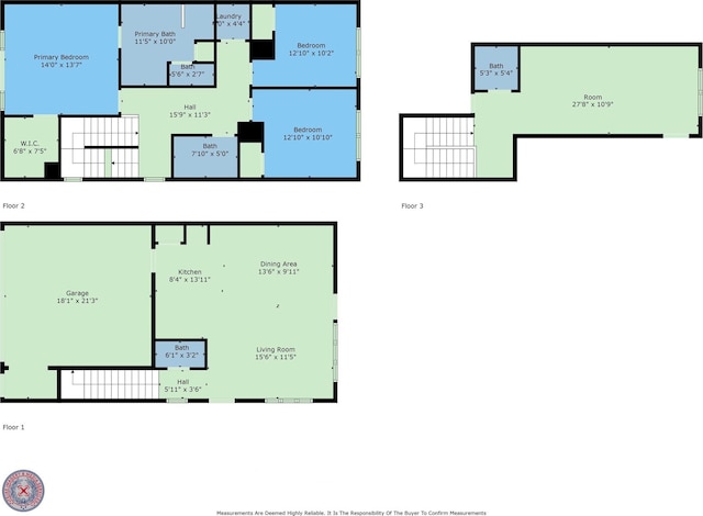 904 W 20th St Unit C, Houston, TX 77008 - room layout