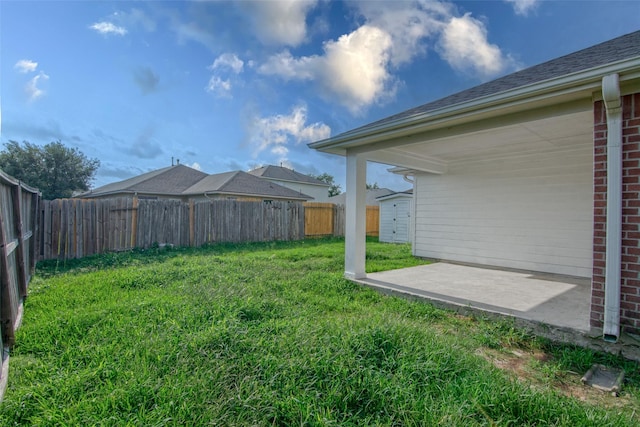 21734 Oriole Trl, Humble, TX 77338 - view of yard with a patio area