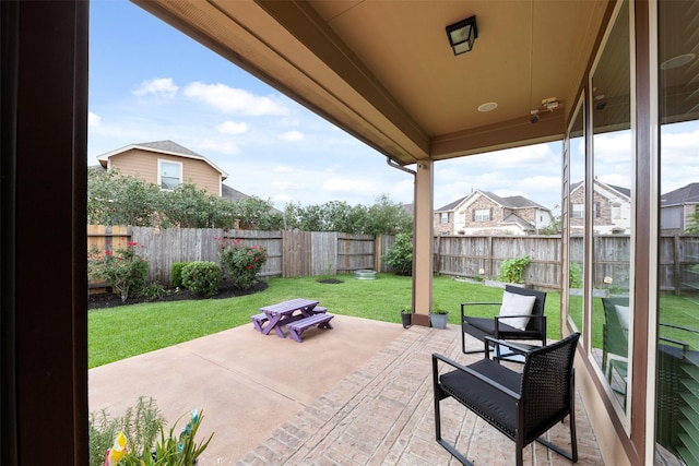 3413 Waverly Springs Ln, Pearland, TX 77581 - view of patio / terrace