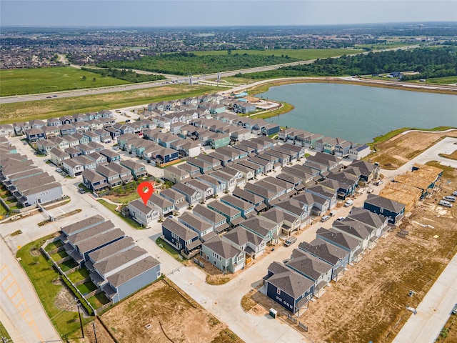 614 Seabreeze Dr, Kemah, TX 77565 - view of property location featuring a large body of water and nearby suburban area