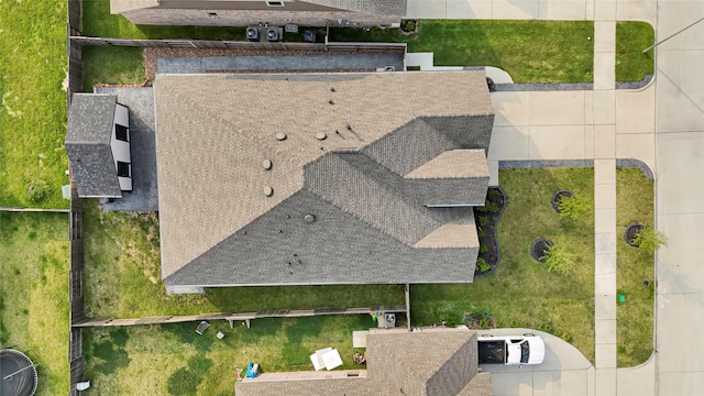9506 Marble Park Ln, Baytown, TX 77521 - drone / aerial view