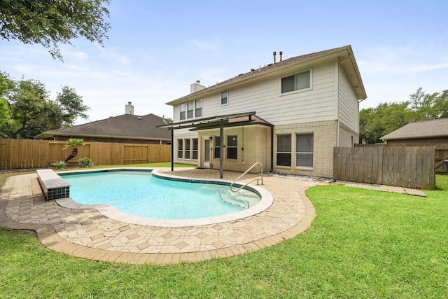1811 Senca Springs Ct, Katy, TX 77450 - view of swimming pool featuring a patio area