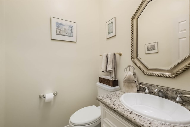 602 Rock Cv, Houston, TX 77079 - bathroom featuring toilet and vanity