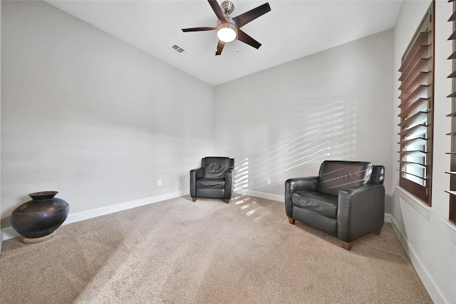 3148 Poe Dr, Montgomery, TX 77356 - unfurnished room with carpet floors, ceiling fan, and baseboards