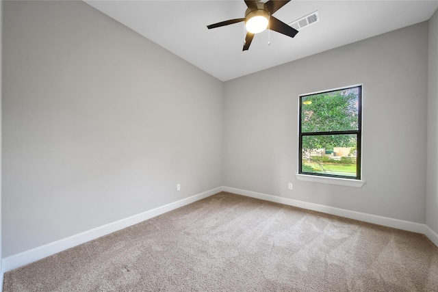 3148 Poe Dr, Montgomery, TX 77356 - carpeted empty room featuring baseboards and a ceiling fan