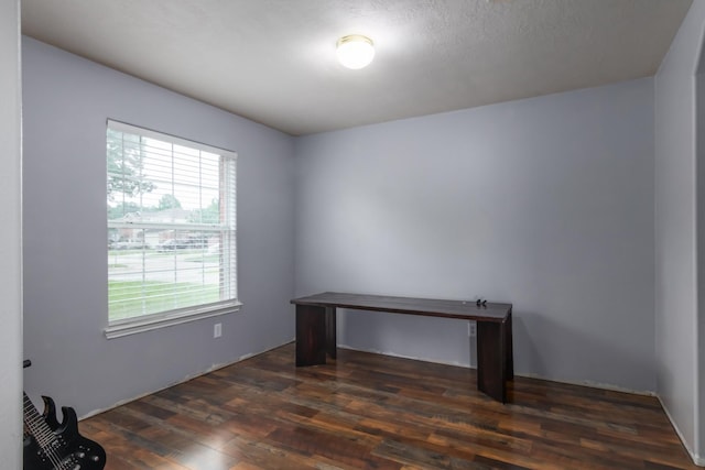 24027 Pinecreek Pt, Spring, TX 77373 - unfurnished office featuring dark wood-style flooring