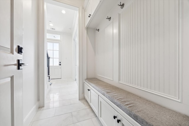 3850 Glen Arbor Dr, Houston, TX 77025 - mudroom with baseboards