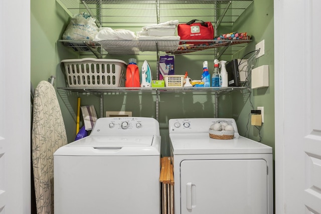 1725 Harvey Mitchell Pkwy S Unit 2433, College Station, TX 77840 - washroom featuring separate washer and dryer