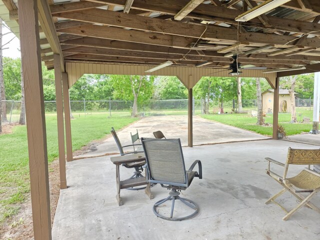 182 Smith Rd, Palacios, TX 77465 - view of patio