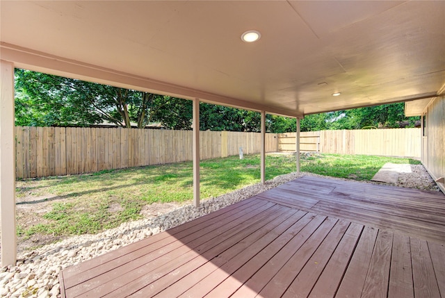 14011 Dominique Dr, Cypress, TX 77429 - view of wooden terrace