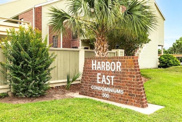 500 Ferry Rd Unit 434D, Galveston, TX 77550 - view of community sign