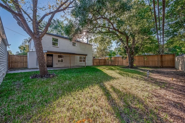 2414 Walnut Bend Ln, Houston, TX 77042 - view of yard with a patio area