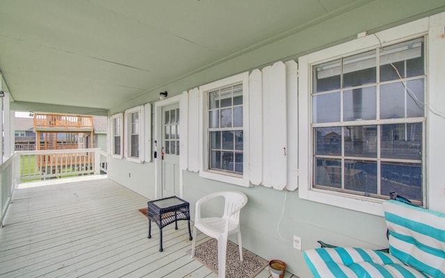 21735 Matagorda Dr, Galveston, TX 77554 - view of deck