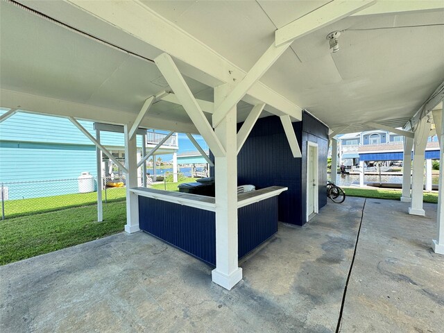 21735 Matagorda Dr, Galveston, TX 77554 - view of patio / terrace