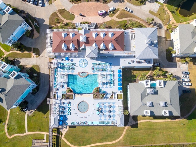 25814 Bay Breeze Dr, Galveston, TX 77554 - bird's eye view