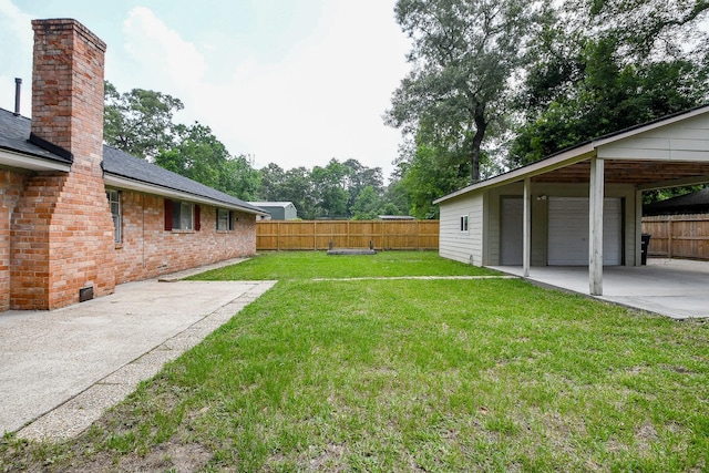 25635 Glen Loch Dr, Spring, TX 77380 - view of yard featuring a garage and an outdoor structure