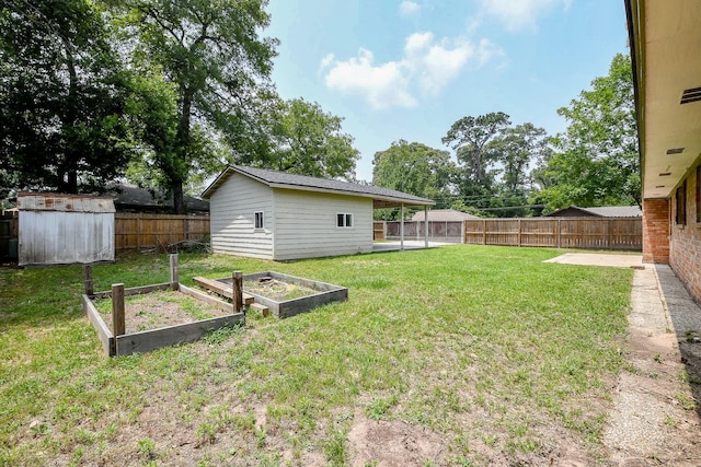 25635 Glen Loch Dr, Spring, TX 77380 - view of yard with a vegetable garden