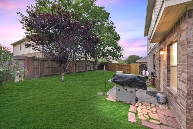 1703 Balsam Spruce Cir, Conroe, TX 77301 - view of yard at dusk