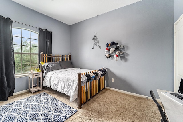 21806 W Firemist Ct, Cypress, TX 77433 - bedroom with light carpet and baseboards