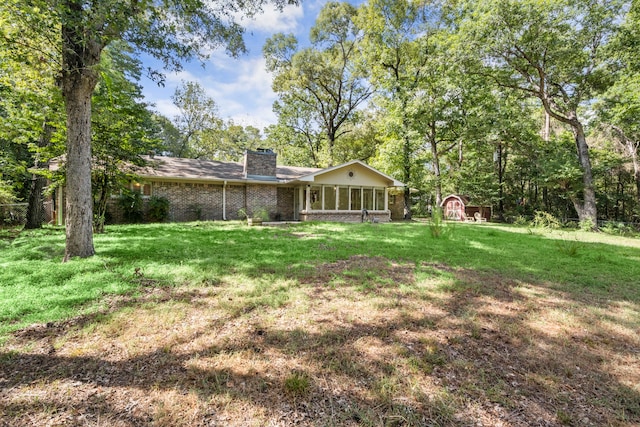 108 Hereford Dr, Conroe, TX 77304 - view of green lawn