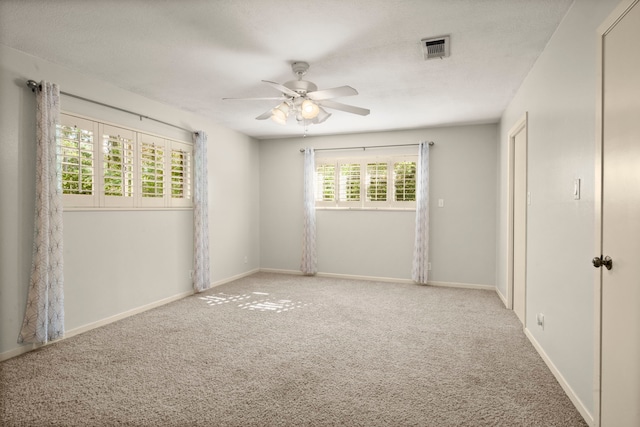 108 Hereford Dr, Conroe, TX 77304 - carpeted empty room with ceiling fan and baseboards