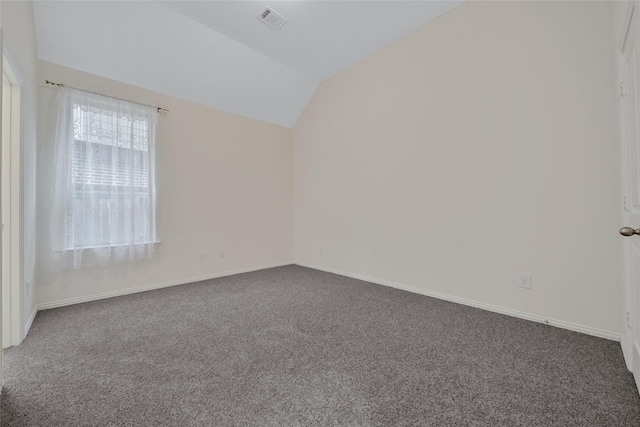 10938 Glenrothers Dr, Richmond, TX 77407 - empty room featuring carpet flooring and vaulted ceiling