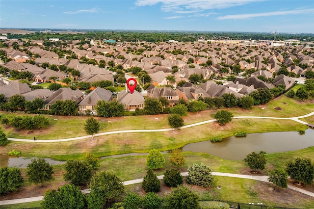 10938 Glenrothers Dr, Richmond, TX 77407 - aerial view of residential area with a nearby body of water