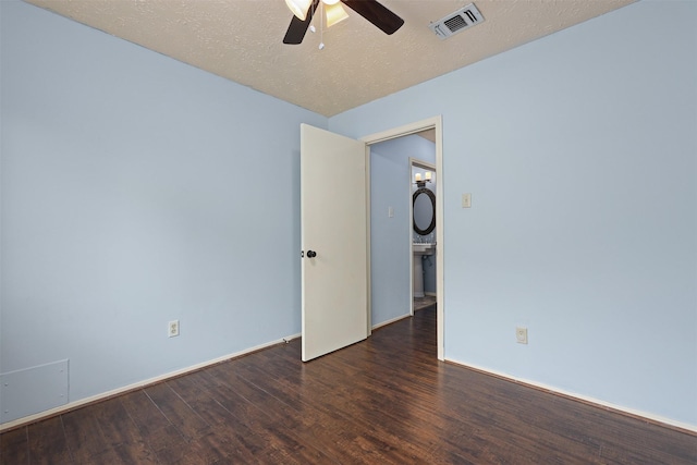 414 Enfield Dr, Highlands, TX 77562 - empty room with ceiling fan, wood finished floors, and baseboards