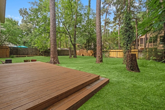 28 Silver Elm Pl, The Woodlands, TX 77381 - view of wooden terrace