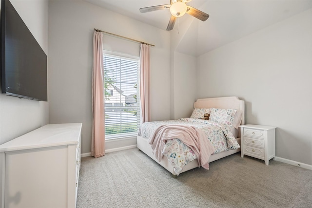 10522 Rigel Ridge Way, Richmond, TX 77406 - bedroom featuring light colored carpet, baseboards, and a ceiling fan