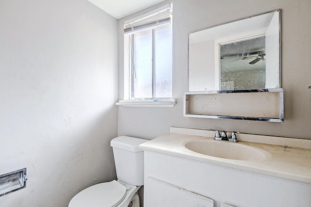 1006 Fruitvale Dr, Houston, TX 77038 - bathroom featuring toilet and vanity