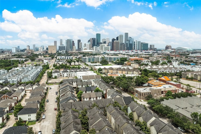 2915 Pease St, Houston, TX 77003 - aerial view of skyline