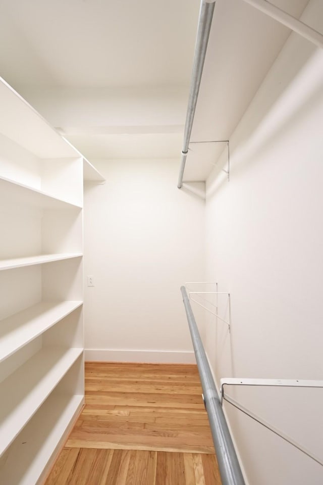 5010 Redstart St, Houston, TX 77035 - walk in closet with light wood-style flooring