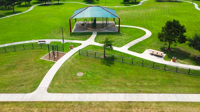 4114 Elk Bluff Ln, Katy, TX 77494 - drone / aerial view of a park
