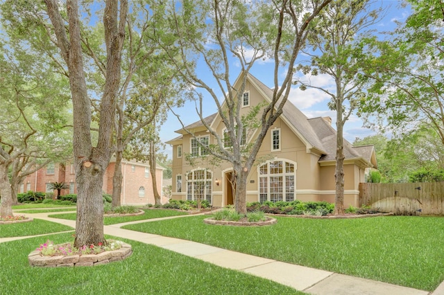 3807 Snead Ct, Sugar Land, TX 77479 - view of front of home with stucco siding