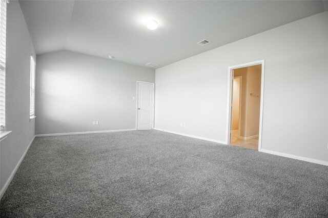 3518 Windham Way, Katy, TX 77494 - carpeted spare room featuring vaulted ceiling and baseboards