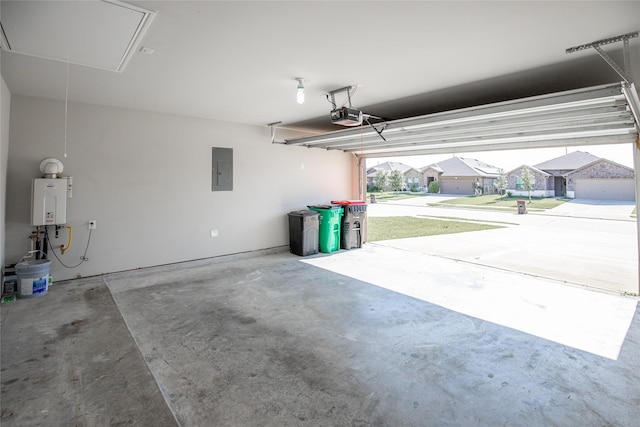 3518 Windham Way, Katy, TX 77494 - garage with a garage door opener and electric panel