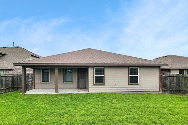 3518 Windham Way, Katy, TX 77494 - rear view of house with a patio