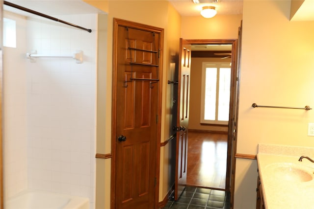 3003 Roseheath Ln, Houston, TX 77073 - full bath with vanity and shower / bath combination