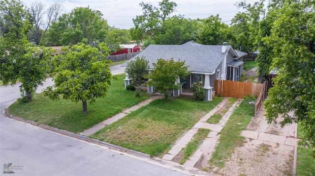 1166 Ross Ave, Abilene, TX 79605 - view of front facade featuring a shingled roof and driveway