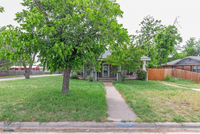 1166 Ross Ave, Abilene, TX 79605 - view of property hidden behind natural elements
