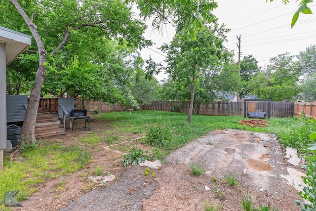 1166 Ross Ave, Abilene, TX 79605 - view of yard
