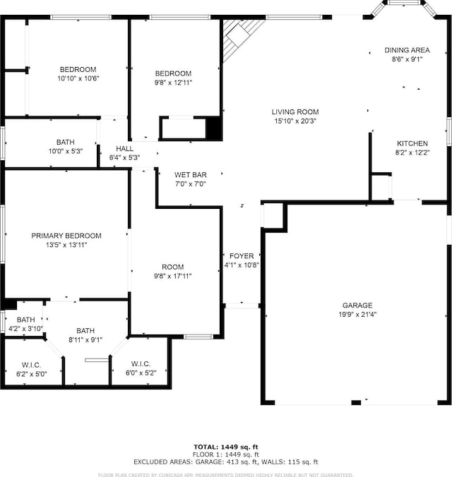 5606 Cypressgate Dr, Spring, TX 77373 - home floor plan