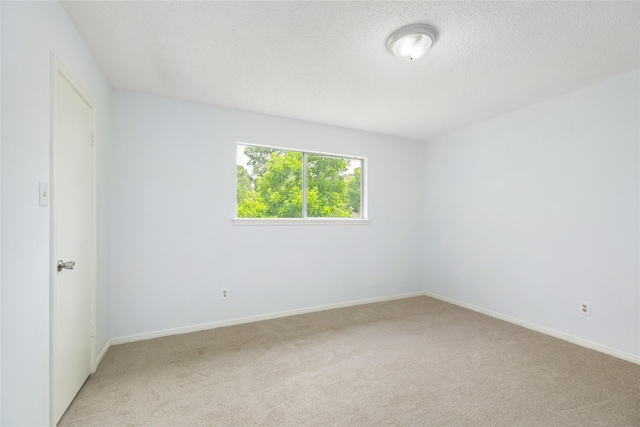 1003 Romaine Ln, Houston, TX 77090 - spare room with light colored carpet, baseboards, and a textured ceiling