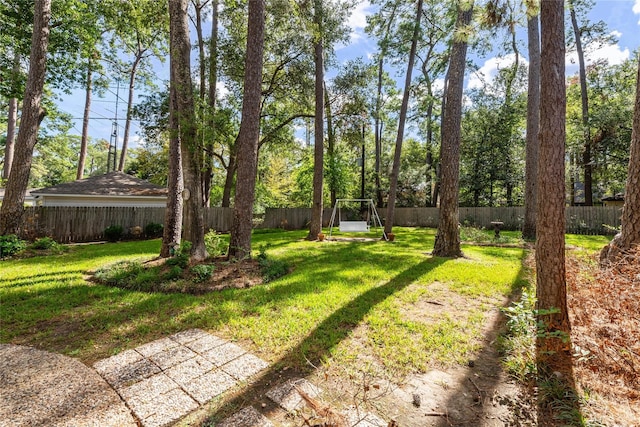 6211 Darby Way, Spring, TX 77389 - view of yard