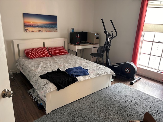 3400 Timmons Ln Unit 30, Houston, TX 77027 - bedroom with wood finished floors