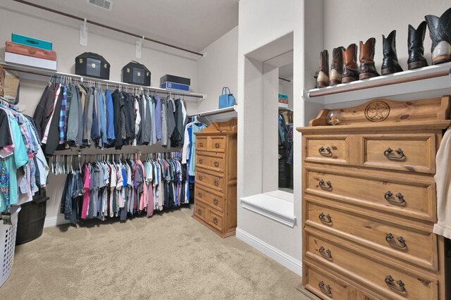 9103 Lacombe Ln, Tomball, TX 77375 - spacious closet with carpet flooring