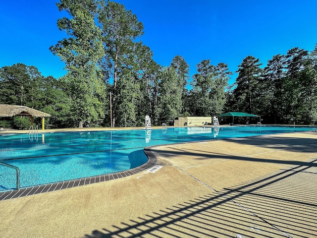 1805 Rollingwood Dr, Huntsville, TX 77340 - community pool featuring view of scattered trees
