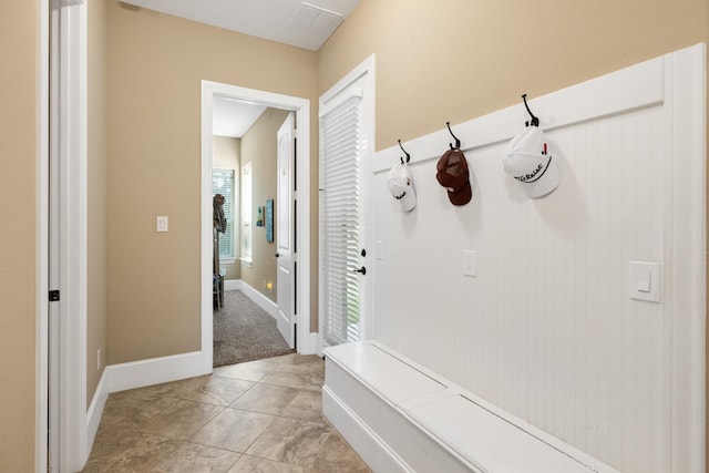 29122 Champions Dr, Magnolia, TX 77355 - mudroom featuring baseboards